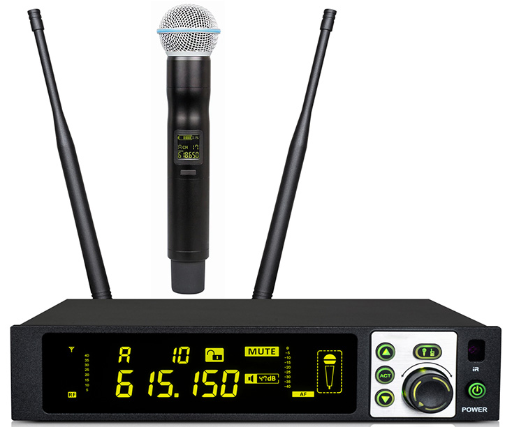 一拖一真分集手持话筒