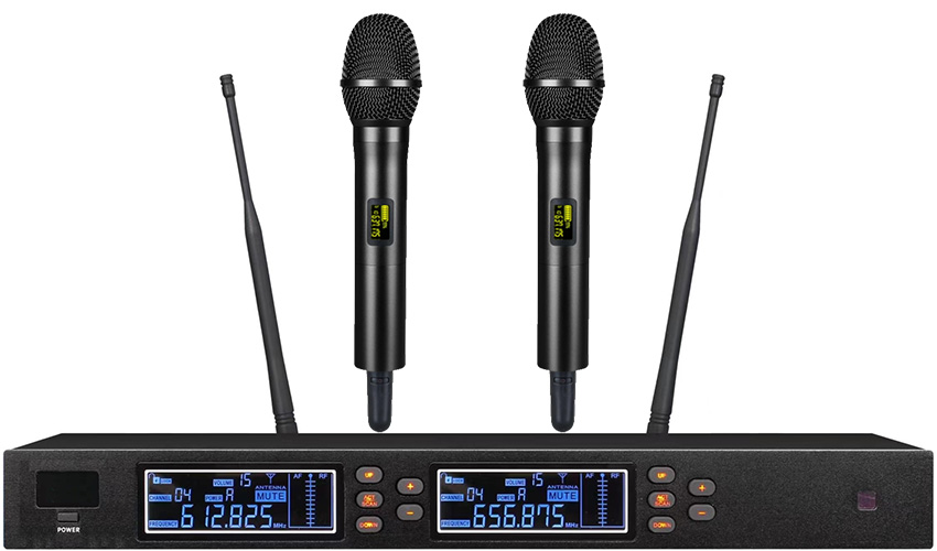 一拖二无线手持话筒(普通）