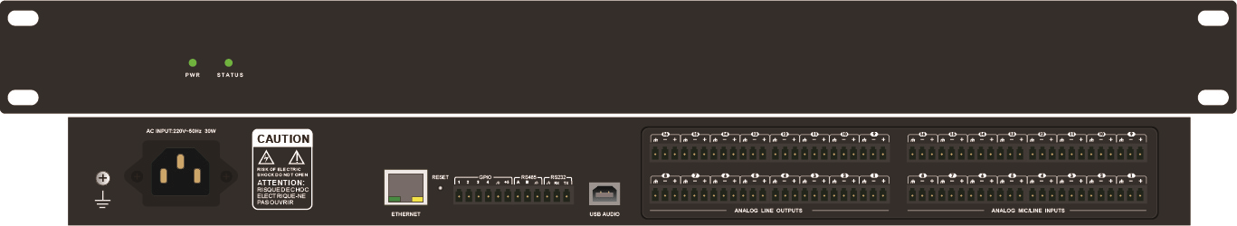16路数字音频处理器