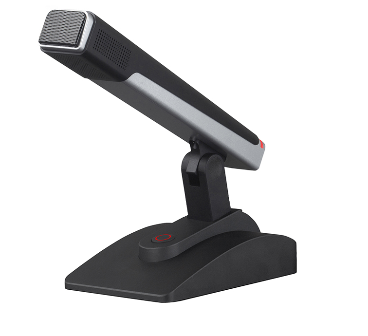 单支有线会议方管话筒