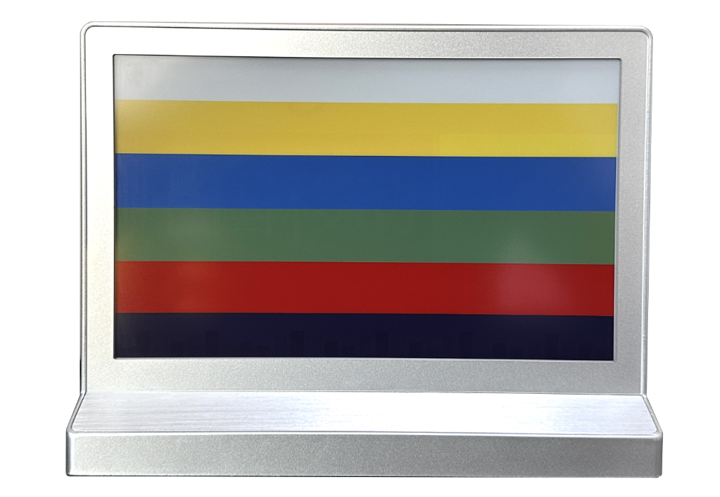 7.5寸七色墨水屏电子桌牌